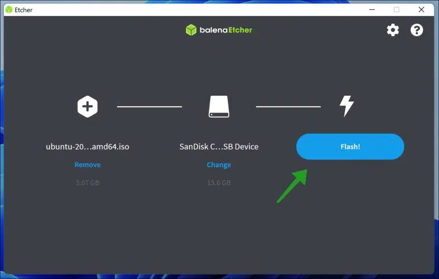 Linux opstartbare usb stick maken