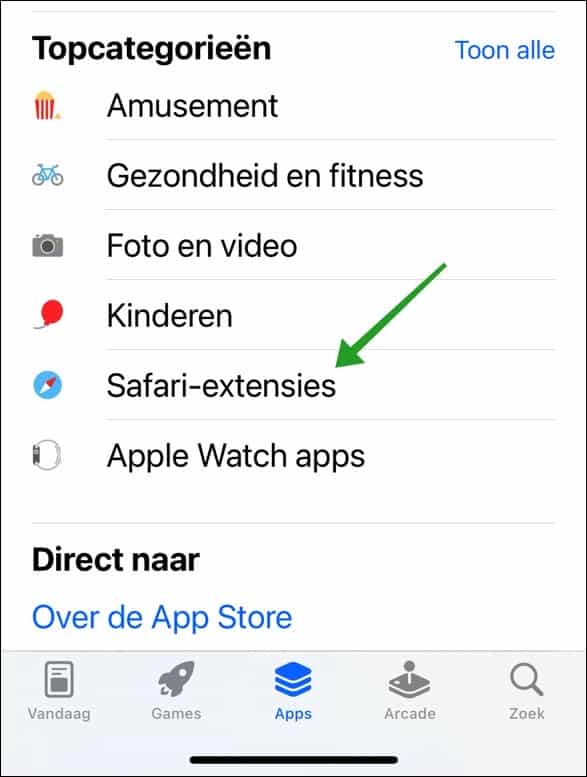 Download Safari extensions