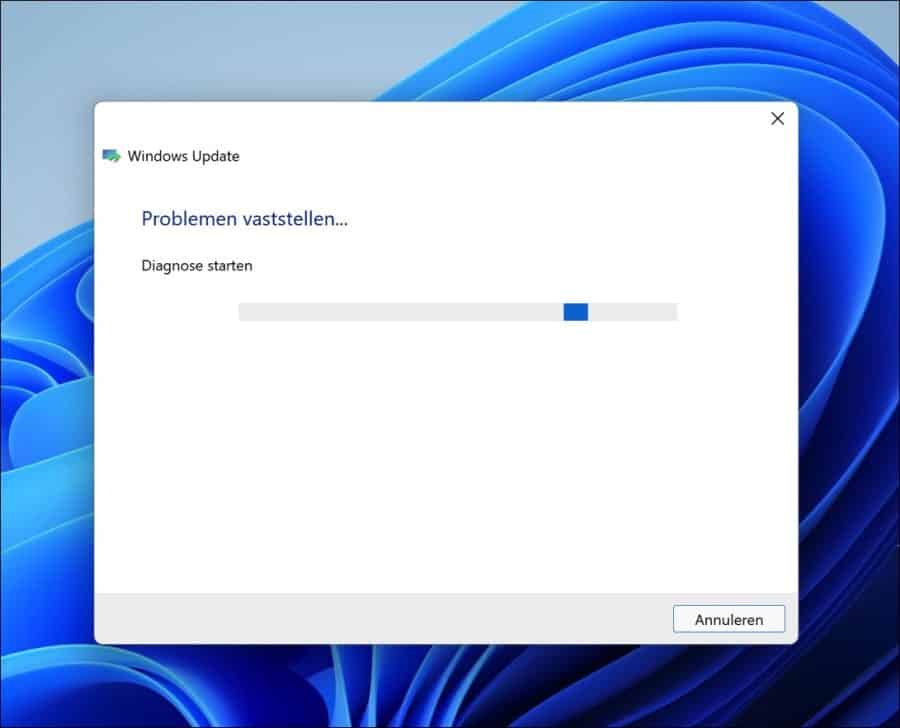 Windows update problemen vaststellen in Windows 11