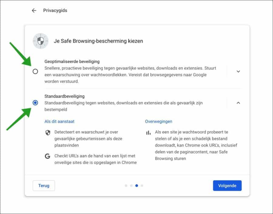 privacygids safe browsing bescherming kiezen