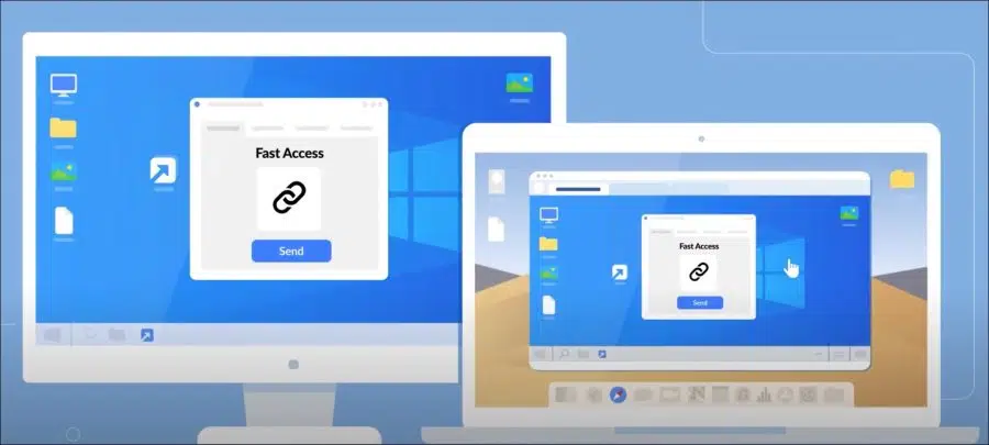 Getscreen extern bureublad