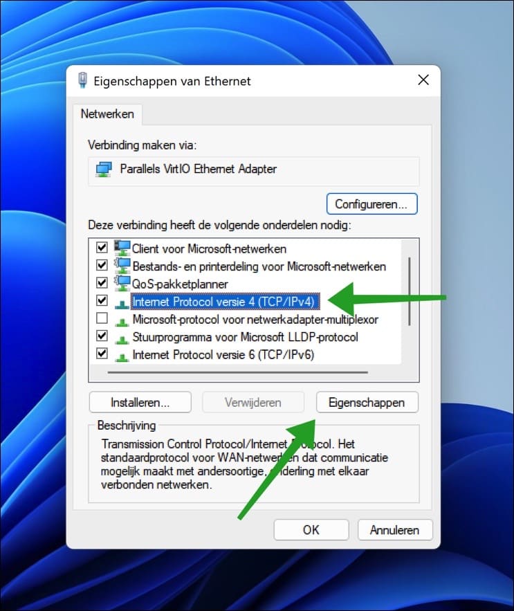 IPv4 properties