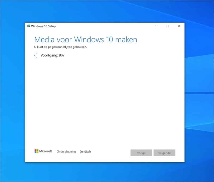 Media voor Windows 10 maken