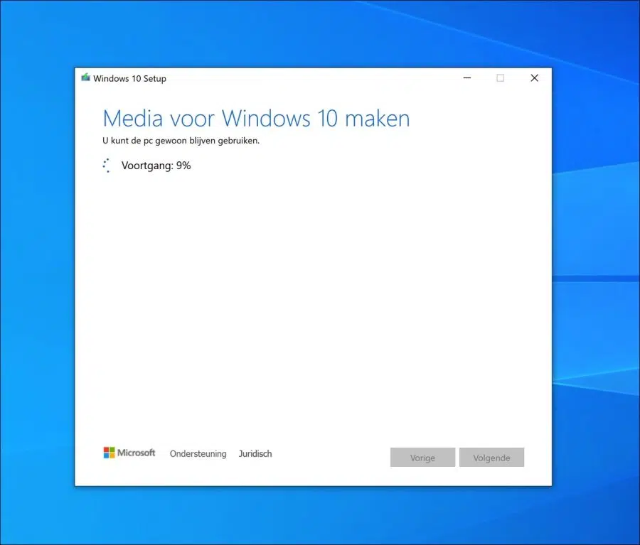 Media voor Windows 10 maken