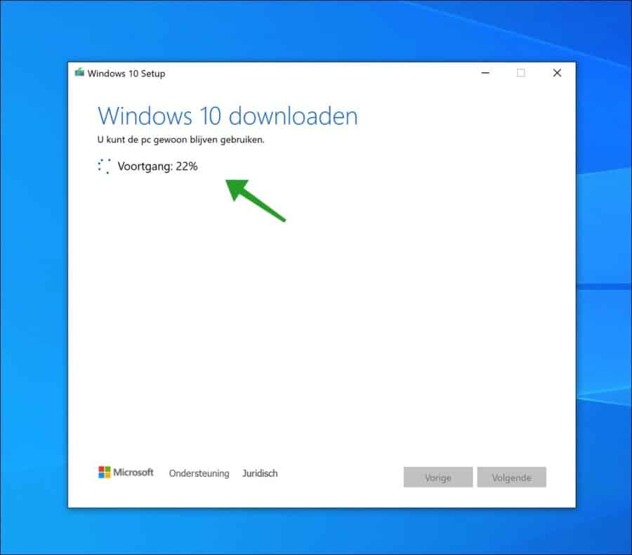 Windows 10 downloaden via media creation tool