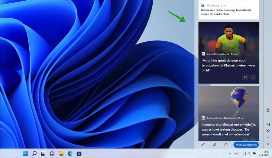 Edge bar in Windows