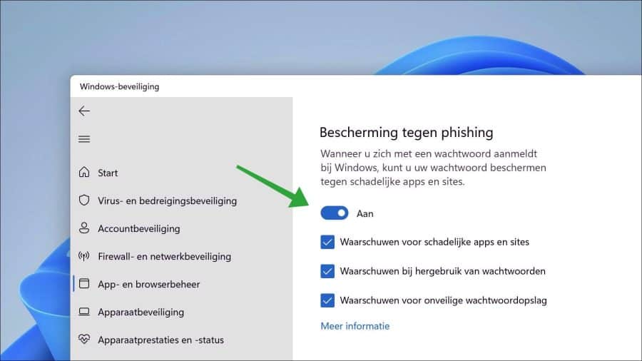 Bescherming tegen phishing