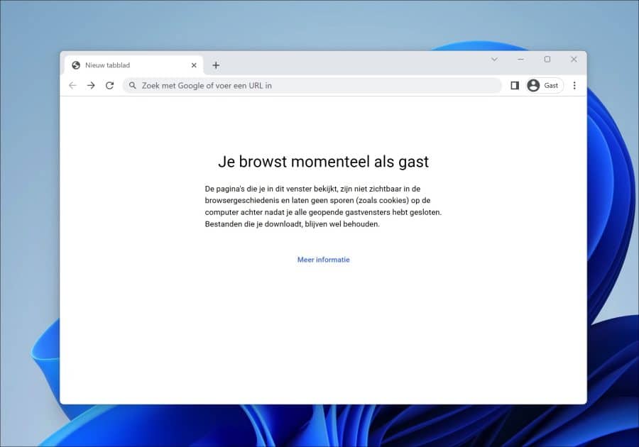 Gastbenutzer in Google Chrome