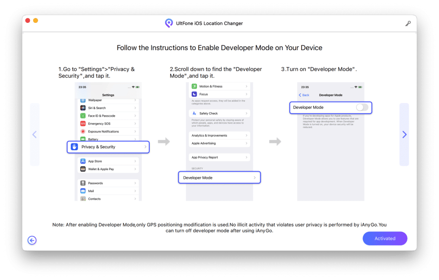 Aktivieren Sie den Entwicklermodus auf dem iPhone