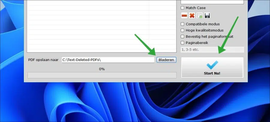 PDF bestand opslaan locatie