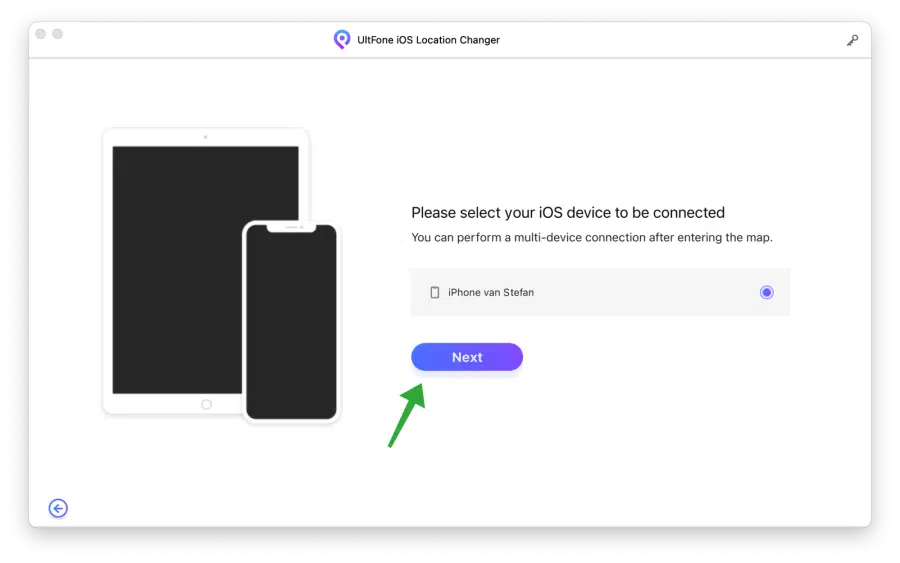 iPhone selecteren