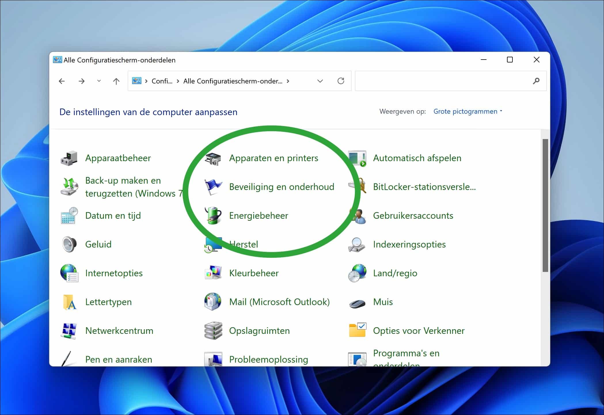 Betrouwbaarheidsgeschiedenis weergeven in Windows 11 of 10