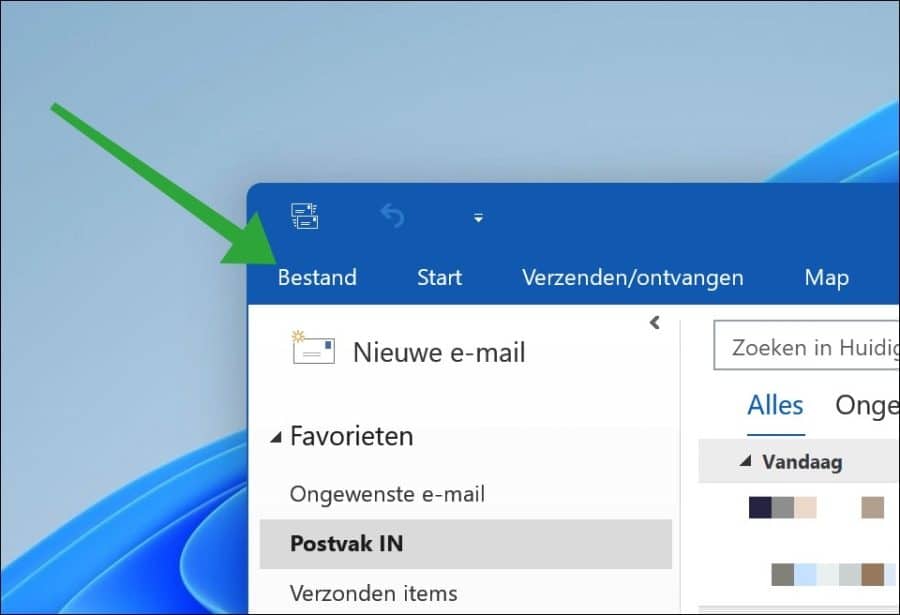 Outlook bestand