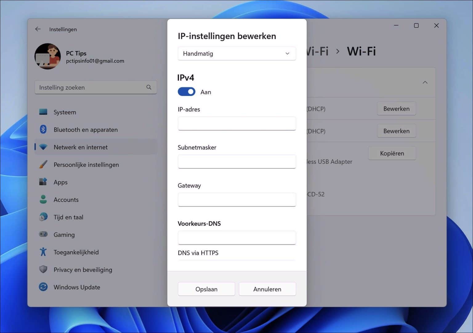Vast IP-adres instellen in Windows 11 of 10? Dit is hoe!