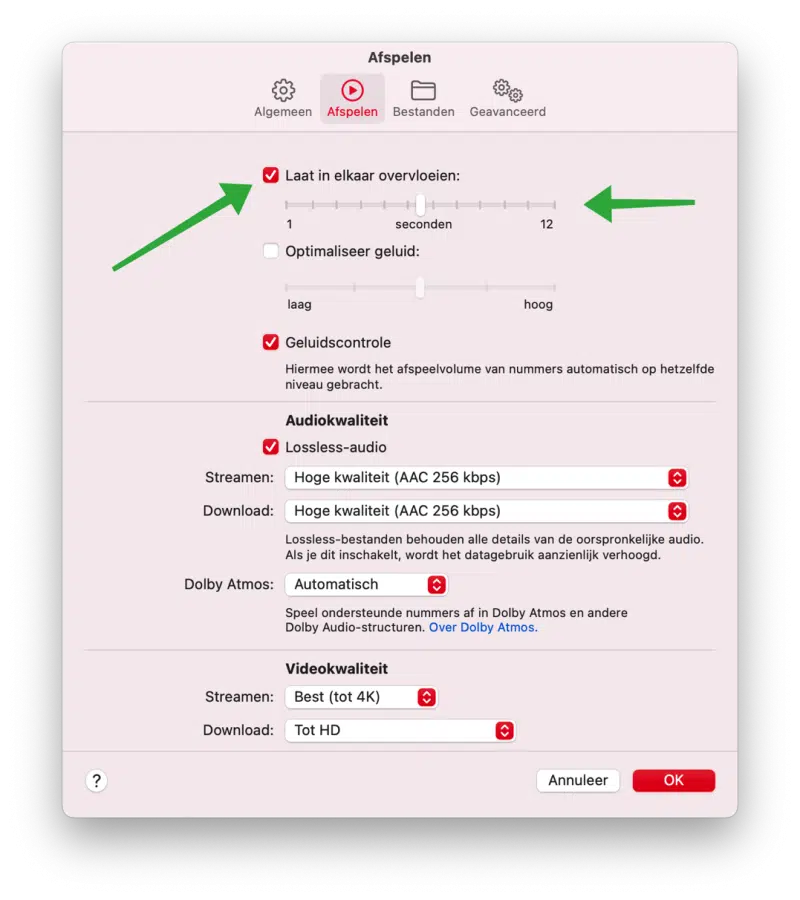 Laat muziek in elkaar overvloeien met Apple muziek