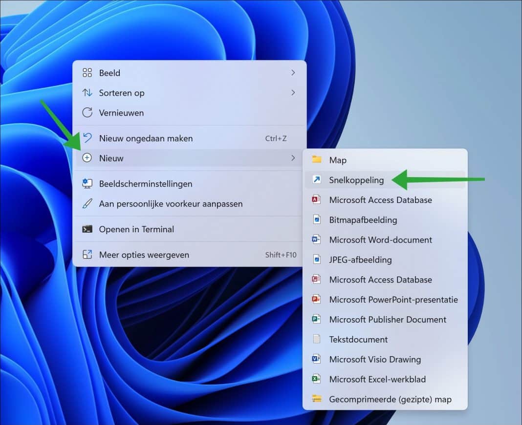 Snelkoppeling maken in Windows 11? Dit zijn dé manieren