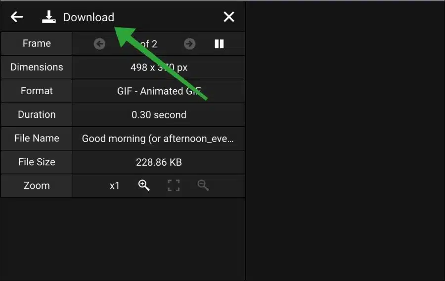 Twitter GIF downloaden