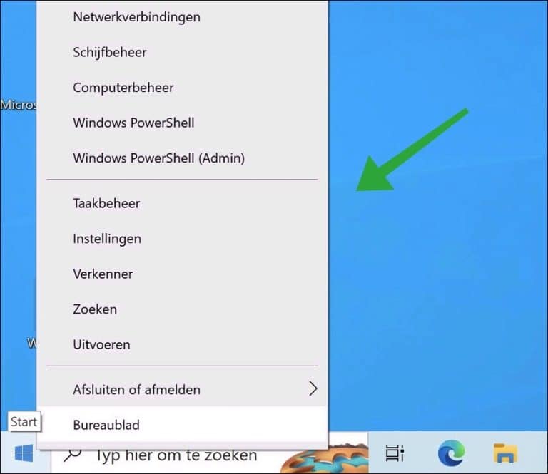Het Win-X menu bewerken in Windows 10? Zo werkt het!