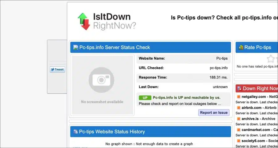 isitdownrightnow