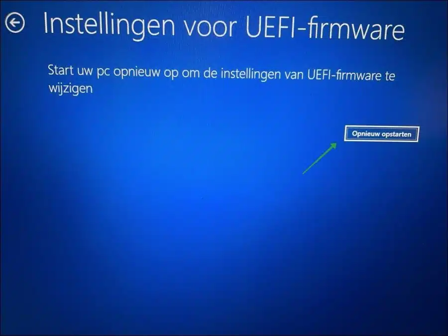 Opnieuw opstarten
