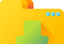 Snelkoppeling naar "downloads" map op de taakbalk plaatsen
