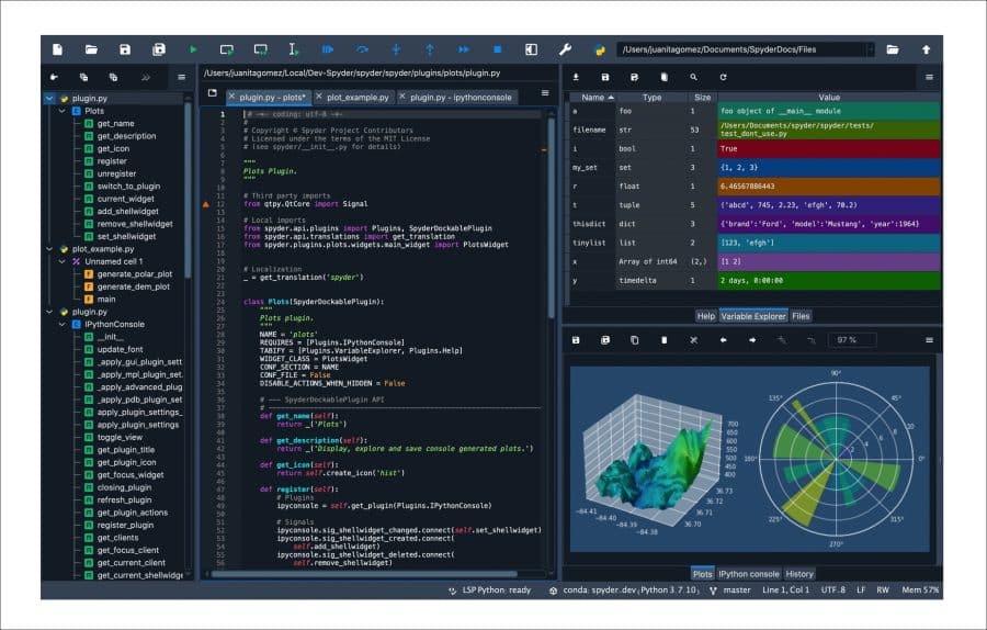 Alternatieve python IDE