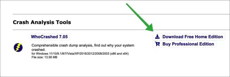 Download WhoCrashed