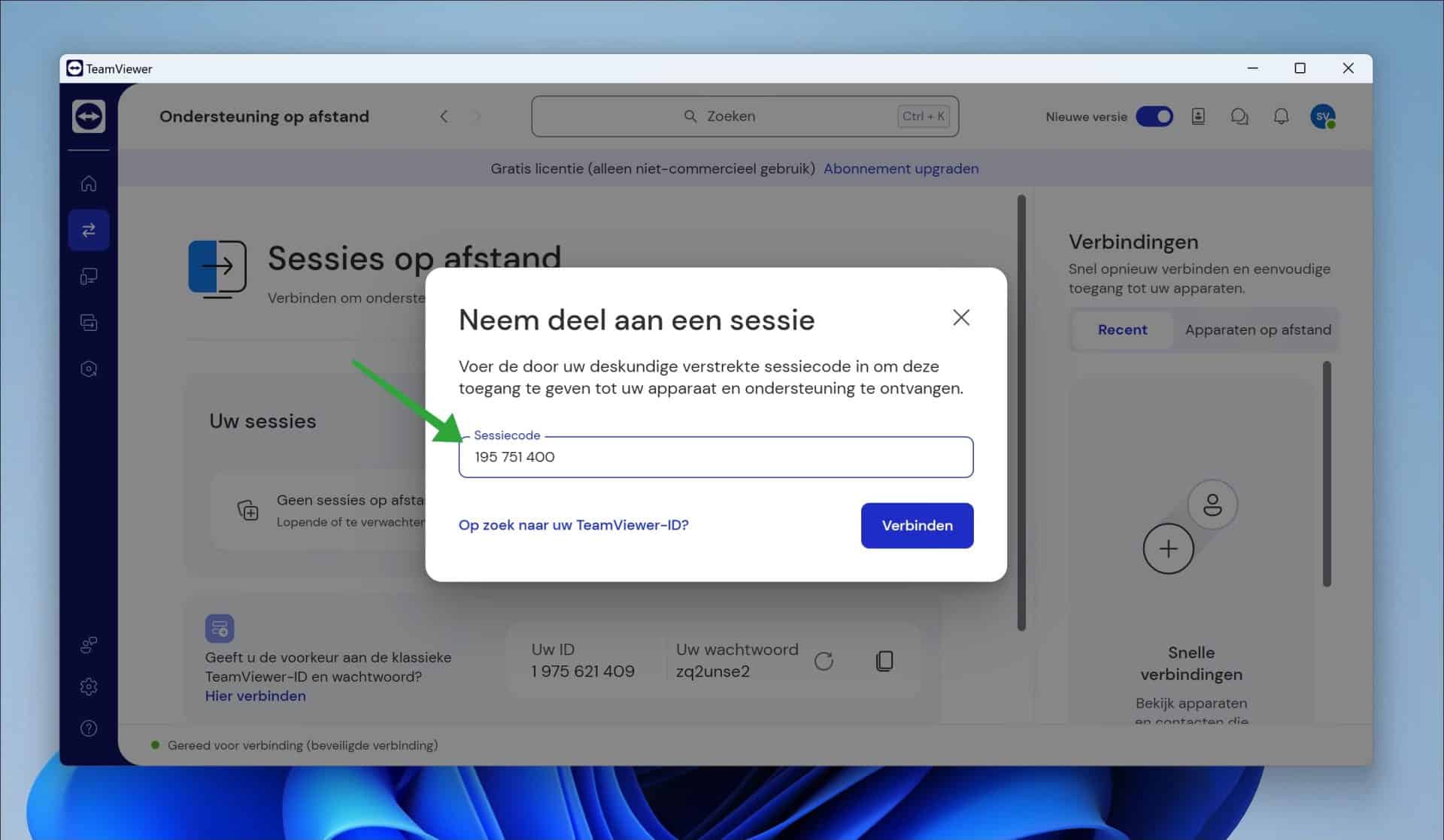 Teamviewer voor Windows 11 installeren en gebruiken