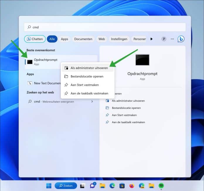 Tar.gz, tgz, of gz bestanden openen in Windows 11