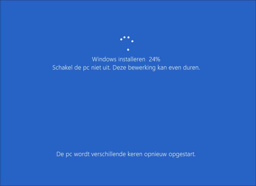 Windows installeren