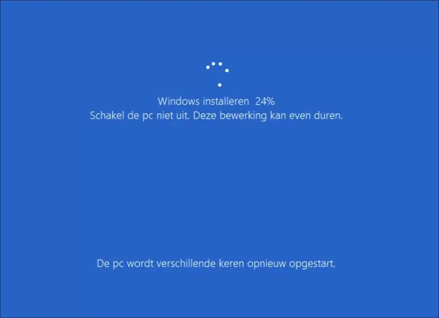 Windows installeren