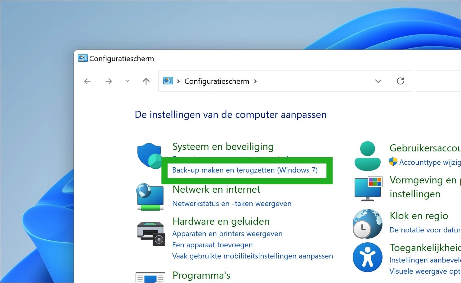 Windows 11 back-up maken naar Externe Harde Schijf (GIDS)