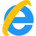logotipo de internet explorer