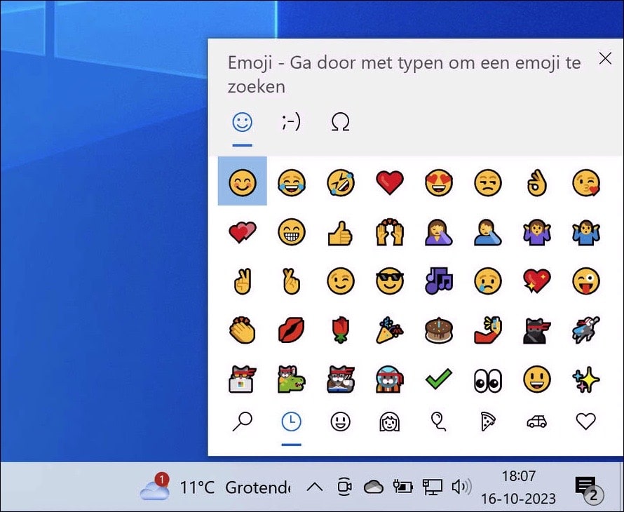 Emoji, Kaimoji en Symbolen
