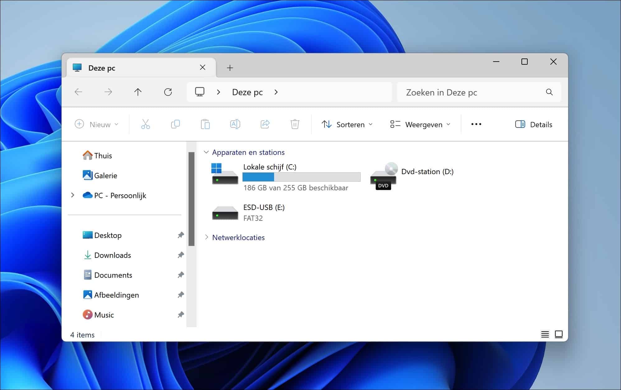 Windows Verkenner openen in 