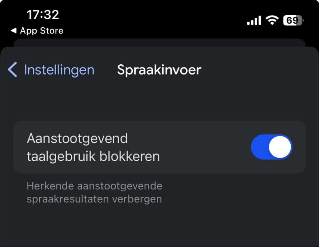 aanstootgevend taalgebruik blokkeren google translate