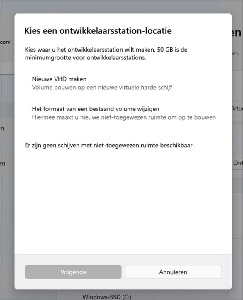Ontwikkelaarsstation locatie