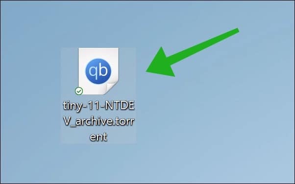 Torrent bestand openen in Windows 11