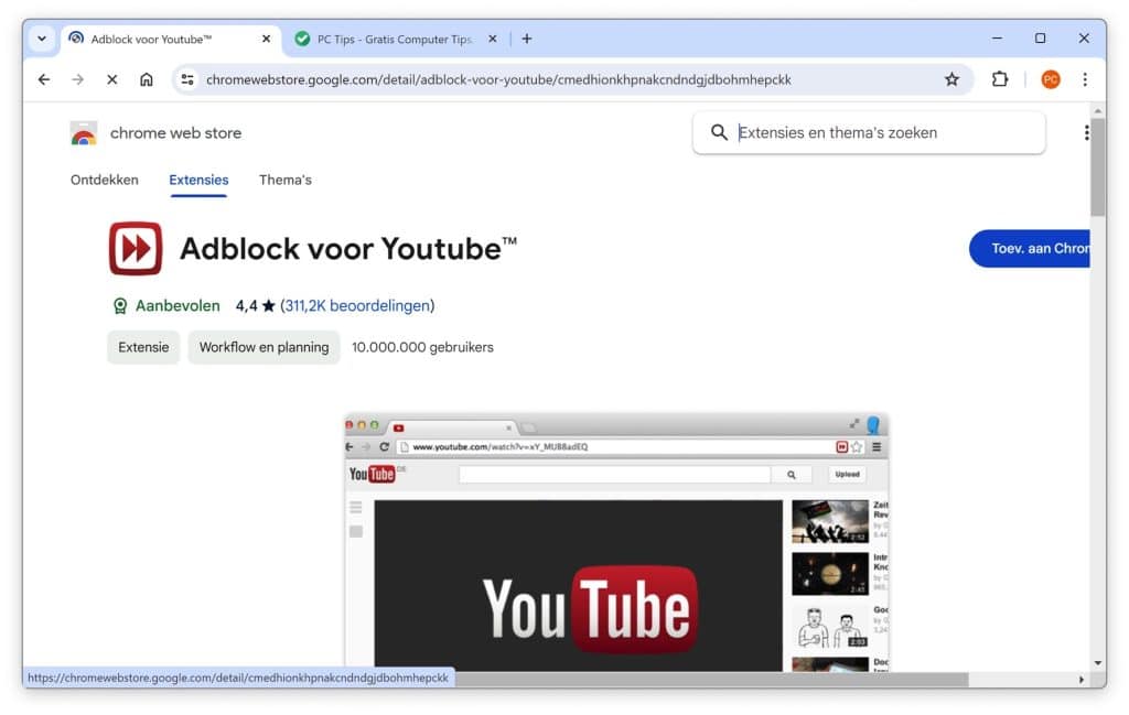 Zoek naar softwareconflicten