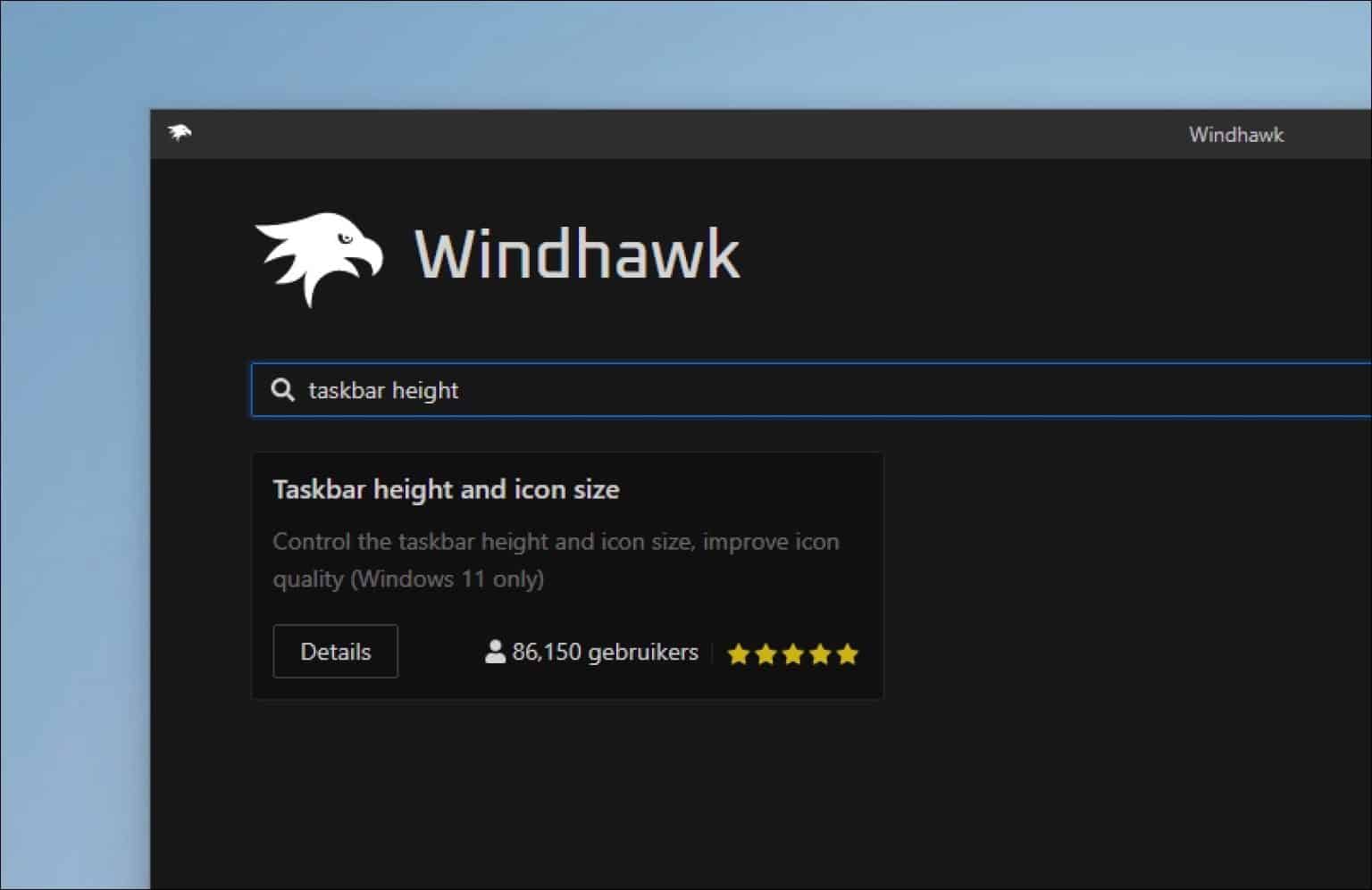 Taakbalk met meerdere rijen onder elkaar in Windows 11