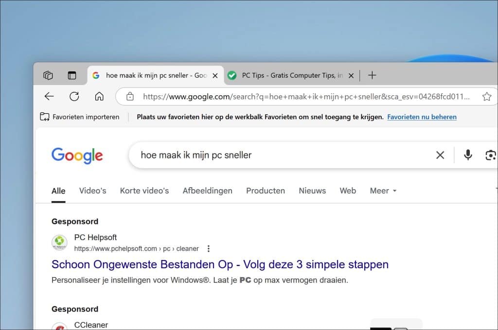 AI-overzicht is verborgen