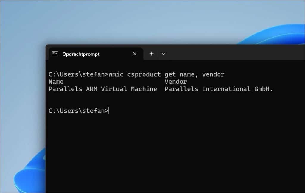 Model en fabrikant van het systeem