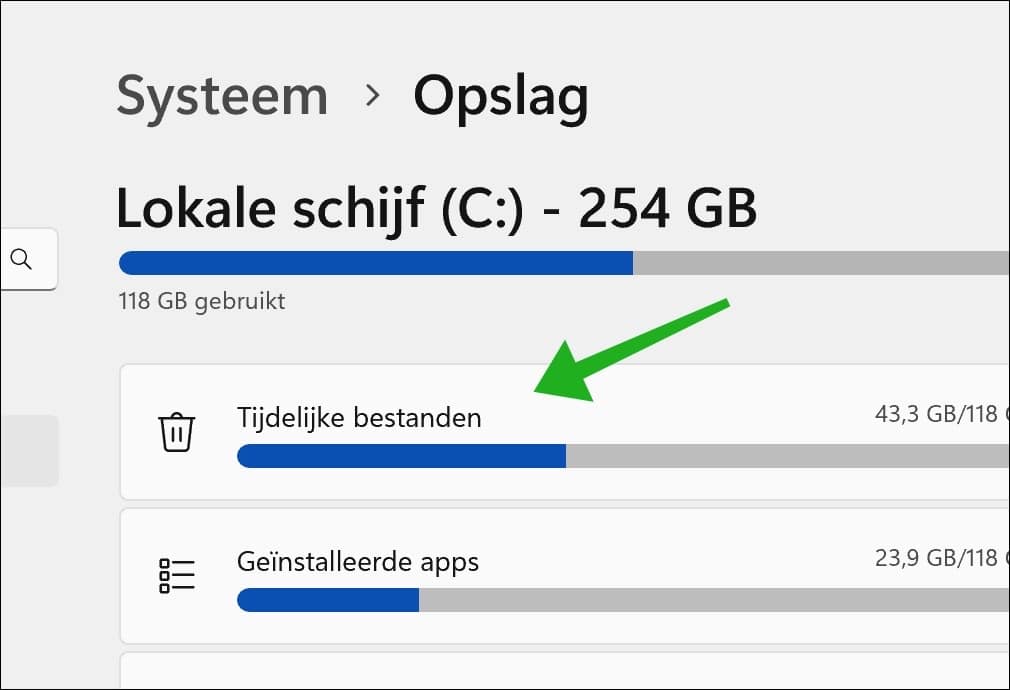 tijdelijke bestanden