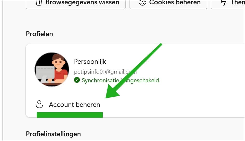 Account beheren