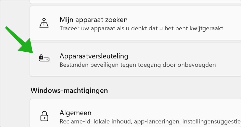 Apparaatversleuteling