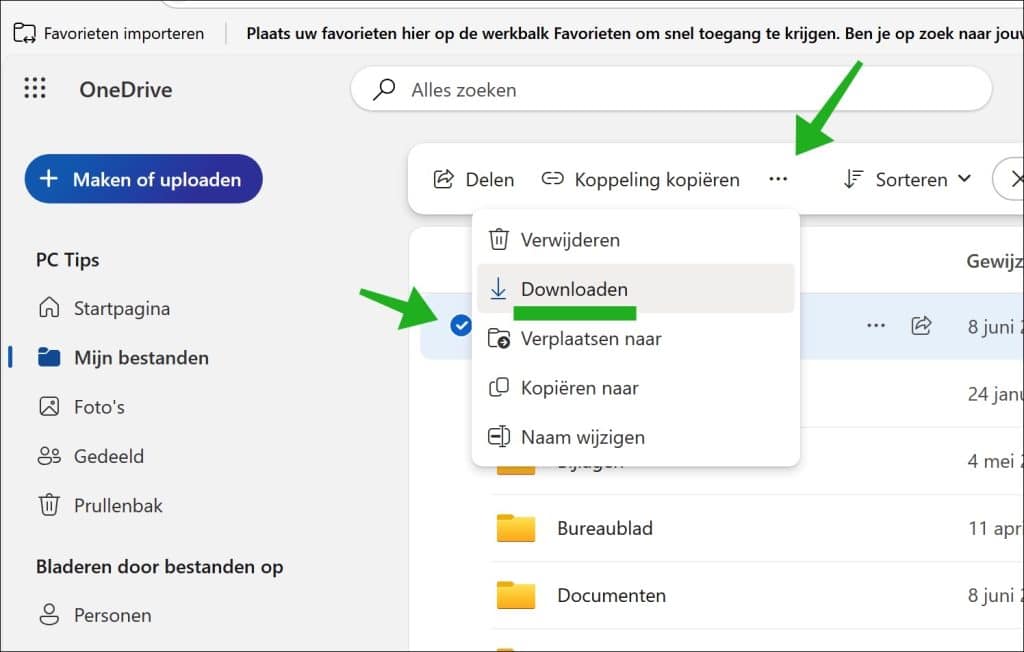 Bestanden veilig beheren in OneDrive
