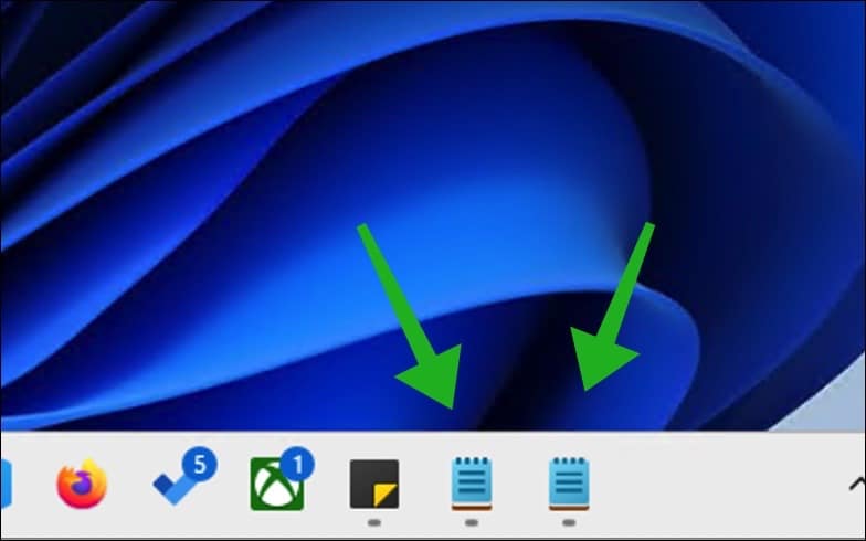 Groepering op de taakbalk uitschakelen in Windows 11