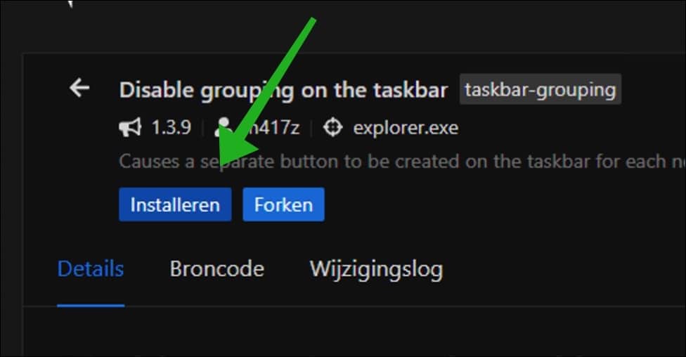 Installeren