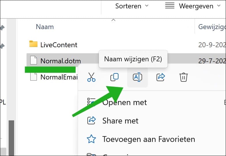 Normal.dotm bestand hernoemen