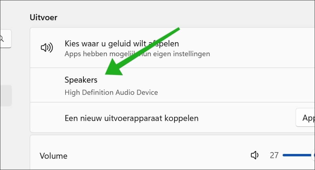 Speakers